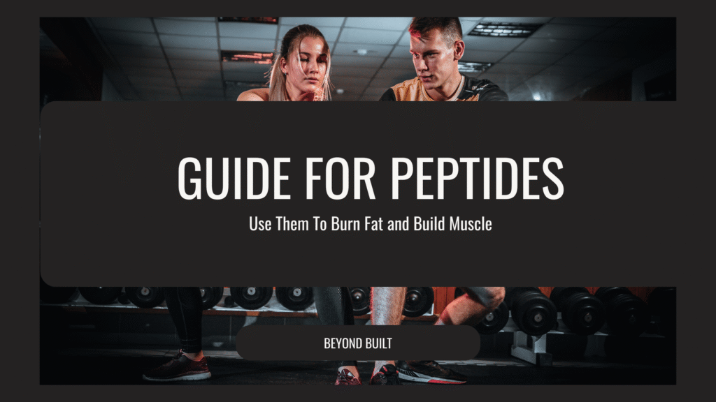Fit male and female athletes showing lean muscle definition — representing the fat-burning and muscle-building benefits of peptide therapy available in South Africa.